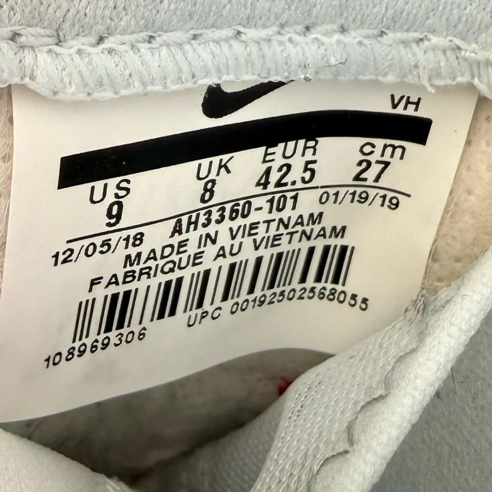 Nike Red and Light and Royal Blue Sneakers - Picture 7 of 8